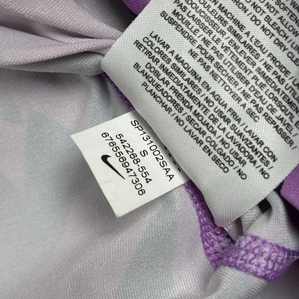 Nike Pro Shirt Small Adult Pink Tank Top Sleeveless V Neck Athletic Gym Womens